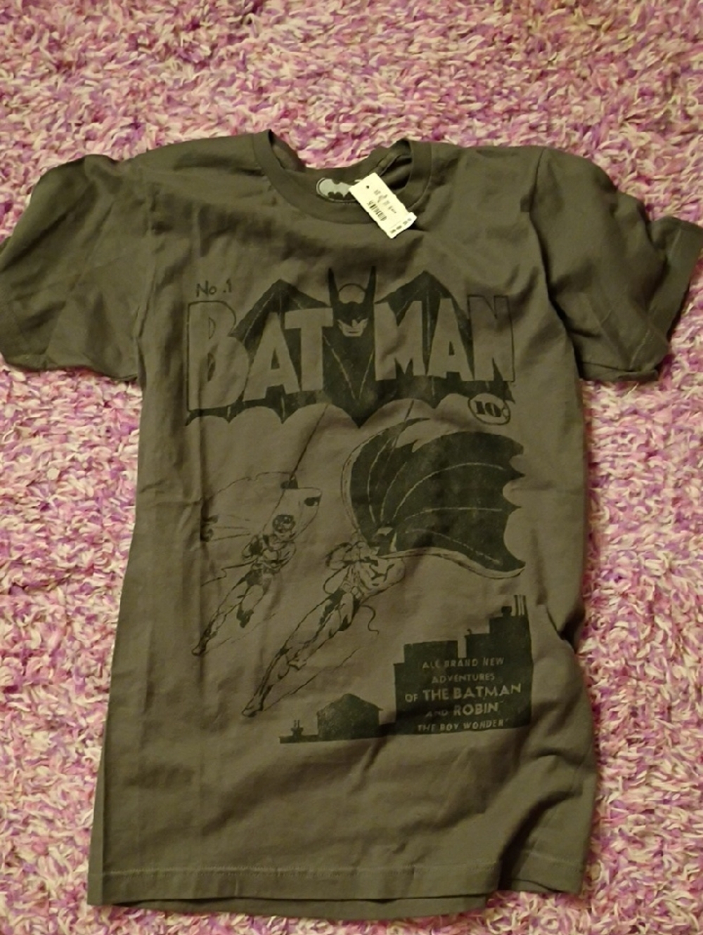 DC Batman Graphic Tee - Dark Gray